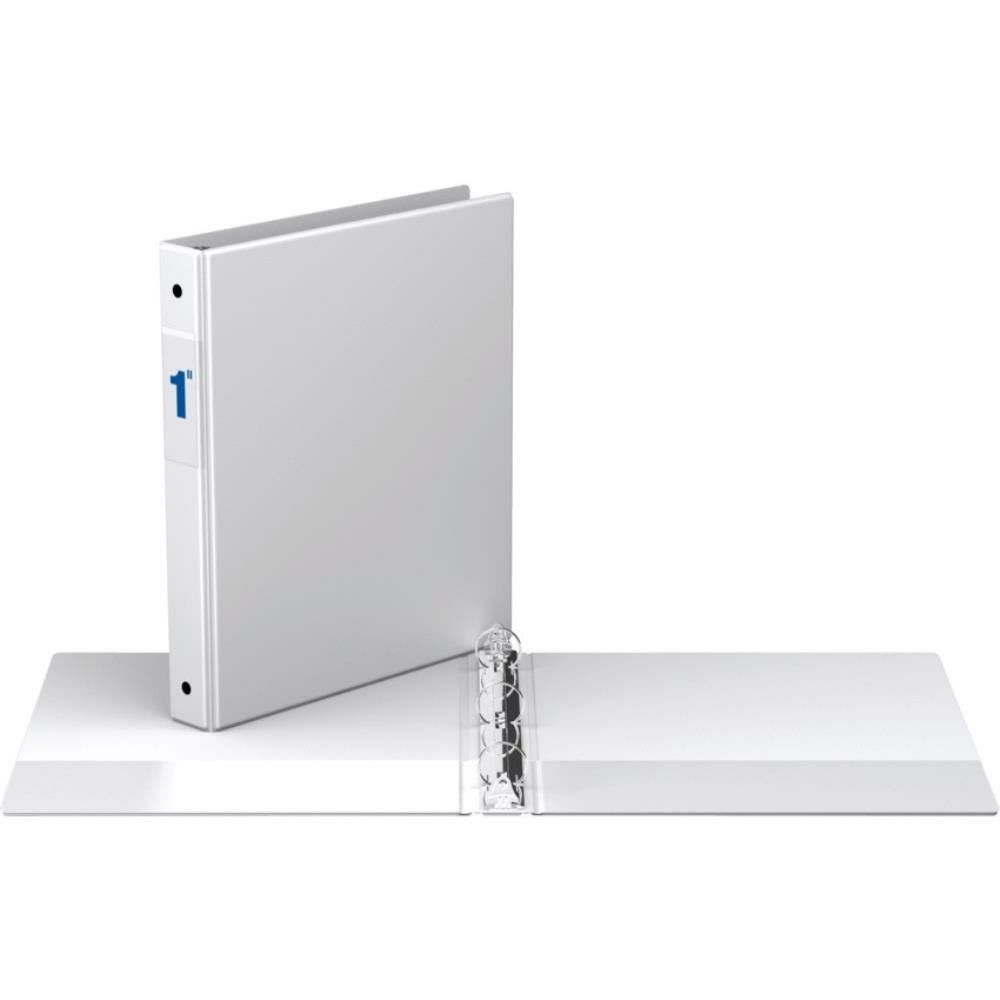 Classeur essentiel Davis Group, anneaux ronds de 2,5 cm, blanc