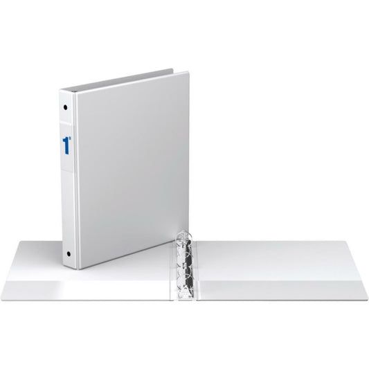 Davis Group Essential Binder, 1.0" Round Ring, White
