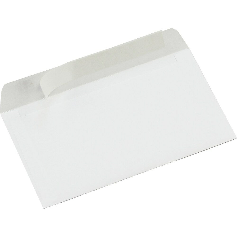 Enveloppes Staples n° 8 avec rabat QuickStrip - 3 5/8" x 6 1/2" - Blanches - Paquet de 65