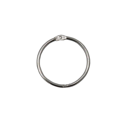 Anneaux à feuilles mobiles Westcott - 1-1/2" - Argent - Paquet de 100