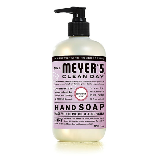 Mrs. Meyer's Clean Day Hand Soap, 370ml, Lavender