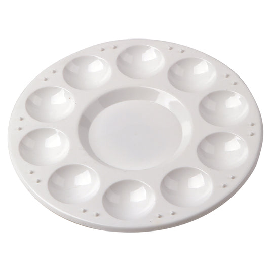 DBLG Imports Round Plastic Palette - 10 slots - 12 Pack