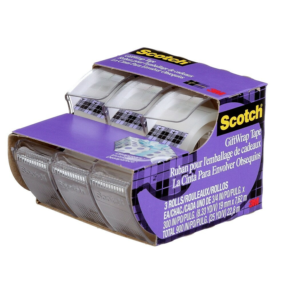 Scotch Gift Wrap Tape - 3 Pack