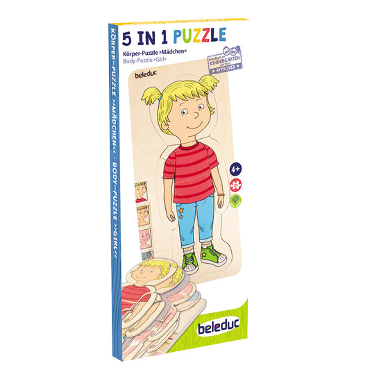 Beleduc Body-Puzzle "Girl"