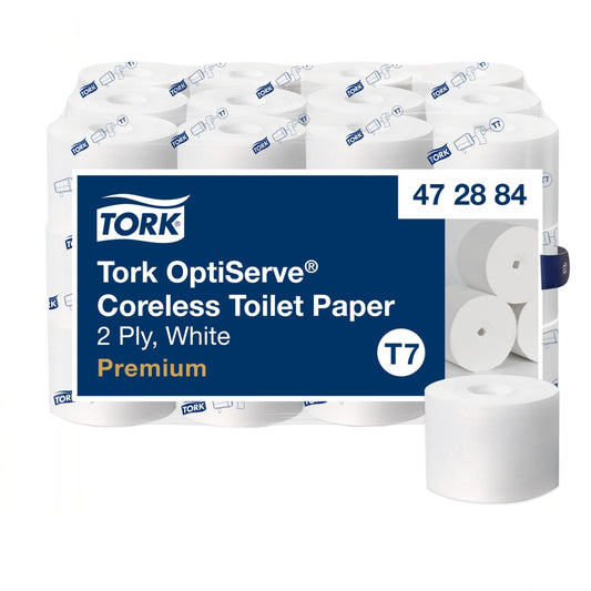 Tork Premium Coreless High Capacity 2-ply Toilet Paperr - 36 Pack