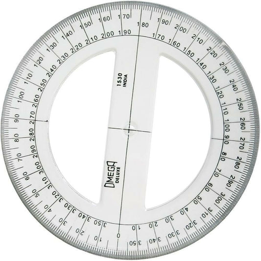 Rapporteur circulaire SI Manufacturing - 6" de diamètre