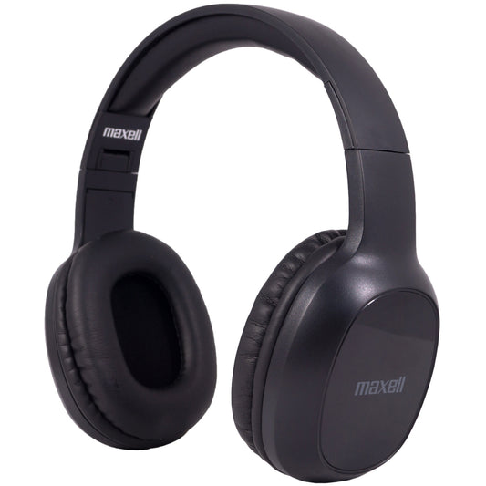 Maxell Bass 13 Wireless Bluetooth Headphones with Mic - Black