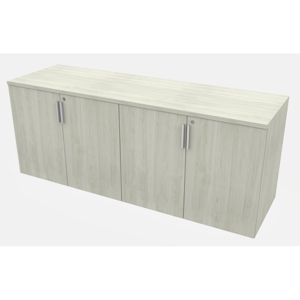 Crédence de rangement à quatre portes Heartwood Innovations - Bois d'hiver