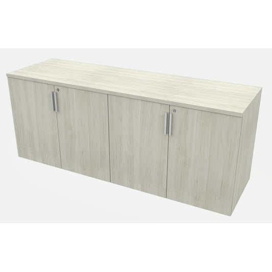 Heartwood Innovations Four Door Storage Credenza - Winter Wood