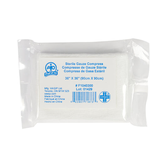Wasip Gauze Compress - 36" x 36"