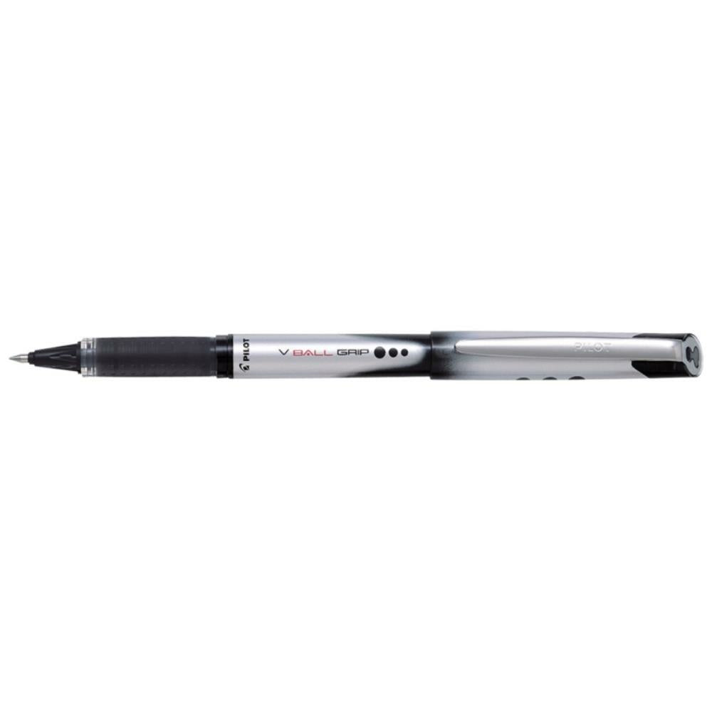 Pilot VBall Grip Roller Pen. 0,5 mm. Black. 12/box