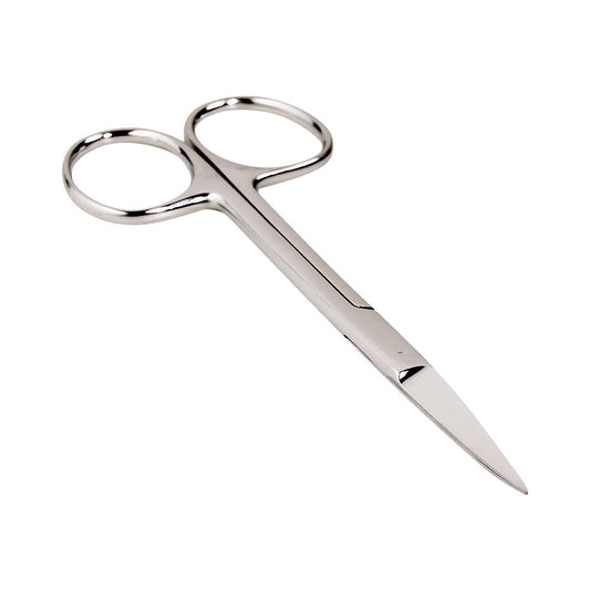Wasip Stainless Steel Straight Iris Scissors - 11.5cm