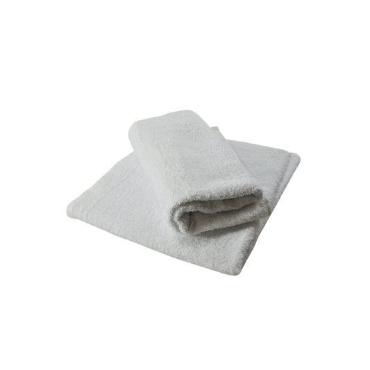 Serviettes éponge blanches, 40 x 48 cm, paquet de 12