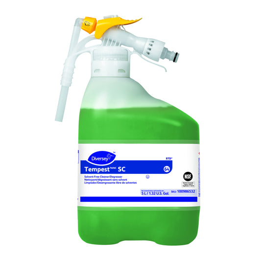 Diversey Tempest Concentrated SC Solvent-Free Cleaner/Degreaser - 5L