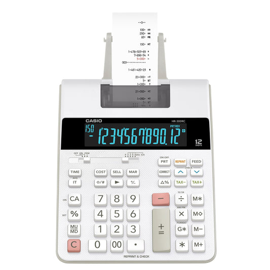 Casio HR-300RC Desktop Printing Calculator