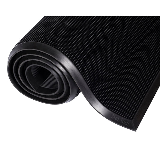 Tapis d'entrée Mat Tech Mat-A-Dor - 91,4 x 183 cm - Noir