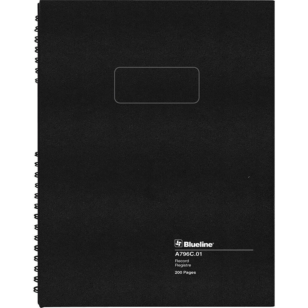 Blueline A796 Series AccountPro Record Book, 200 Pages