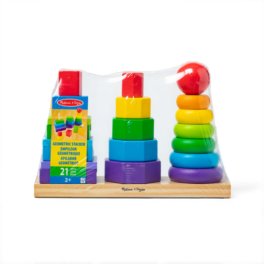 Melissa & Doug Geometric Stackers
