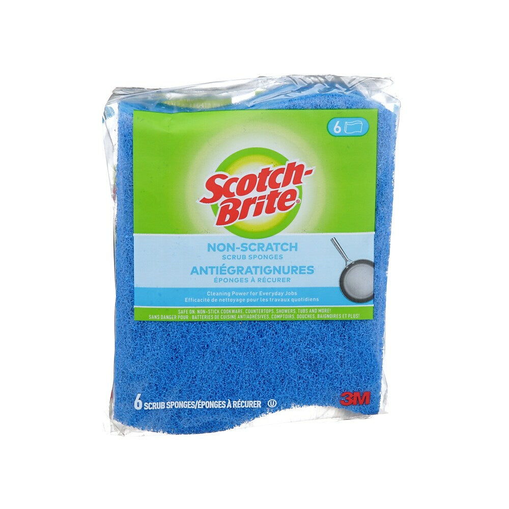 Éponge à récurer anti-rayures Scotch-Brite - Lot de 6
