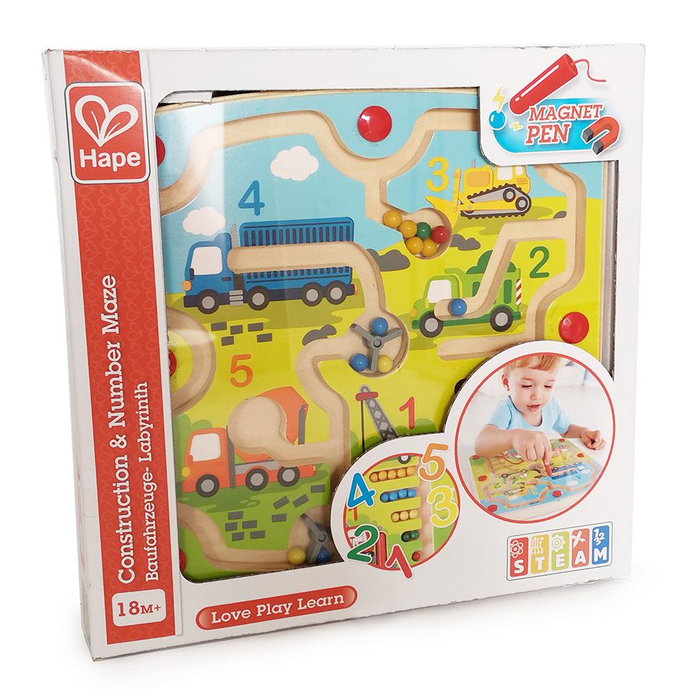 Labyrinthe de construction et de nombres Hape