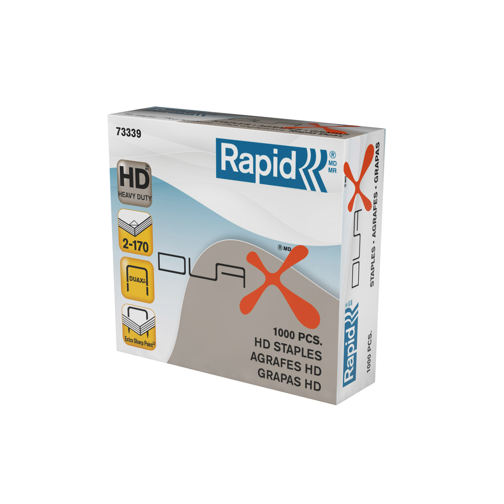 Agrafes robustes Rapid DUAX - Paquet de 1 000
