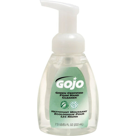 GOJO Green Certified Foam Hand Cleaner, 222mL Pump Bottle