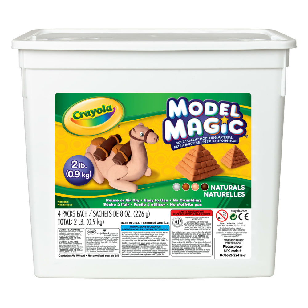 Crayola Model Magic Bucket - Natural Colours - 2lb