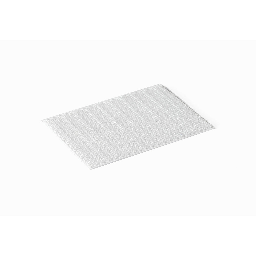 Crochet Velcro - Dos adhésif 1 pouce - Blanc - 25 pieds