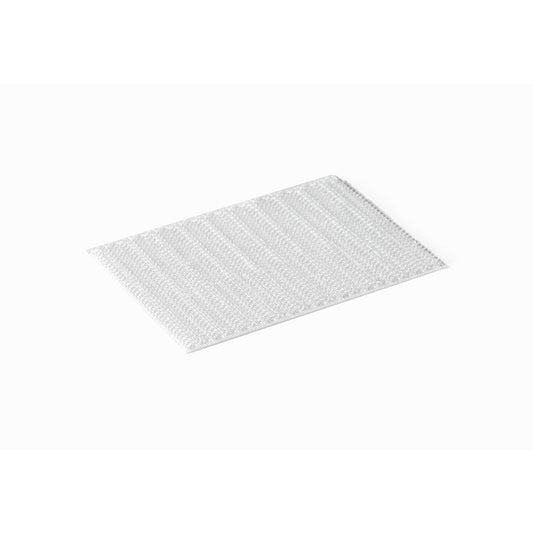 Crochet Velcro - Dos adhésif 1 pouce - Blanc - 25 pieds