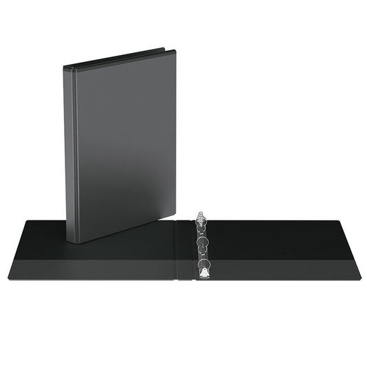 Classeur à 3 anneaux Davis Group Easyview Overlay 5/8" - Noir