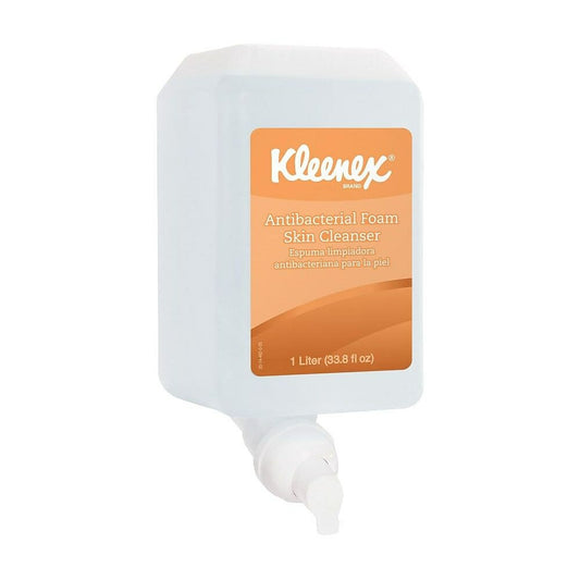 Nettoyant antibactérien pour la peau Kleenex - 1000 ml - Transparent - Lot de 6