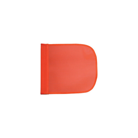 Safety Whips Safety Flag - Mesh - Orange - 11.5" x 11.5" - 4 Pack