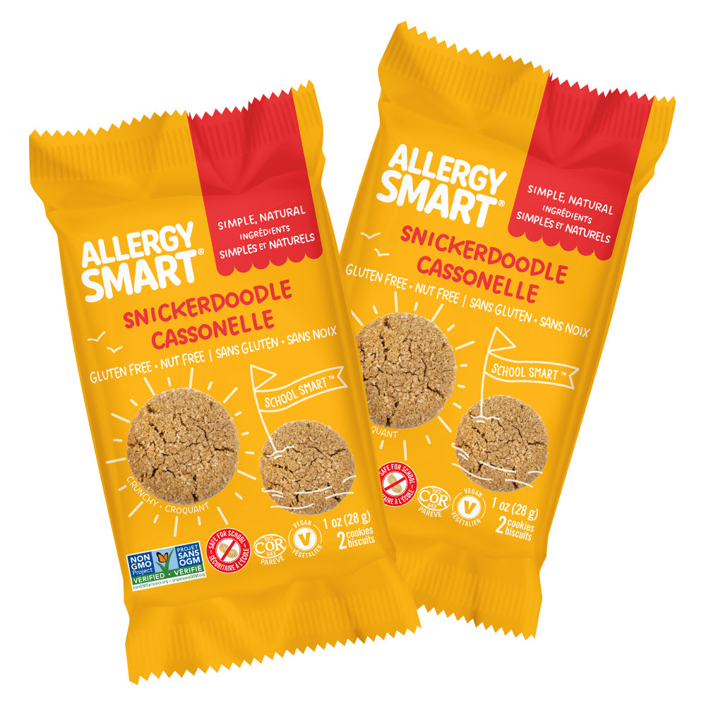 Biscuits anti-allergies - Snickerdoodle - 28 g - Paquet de 40