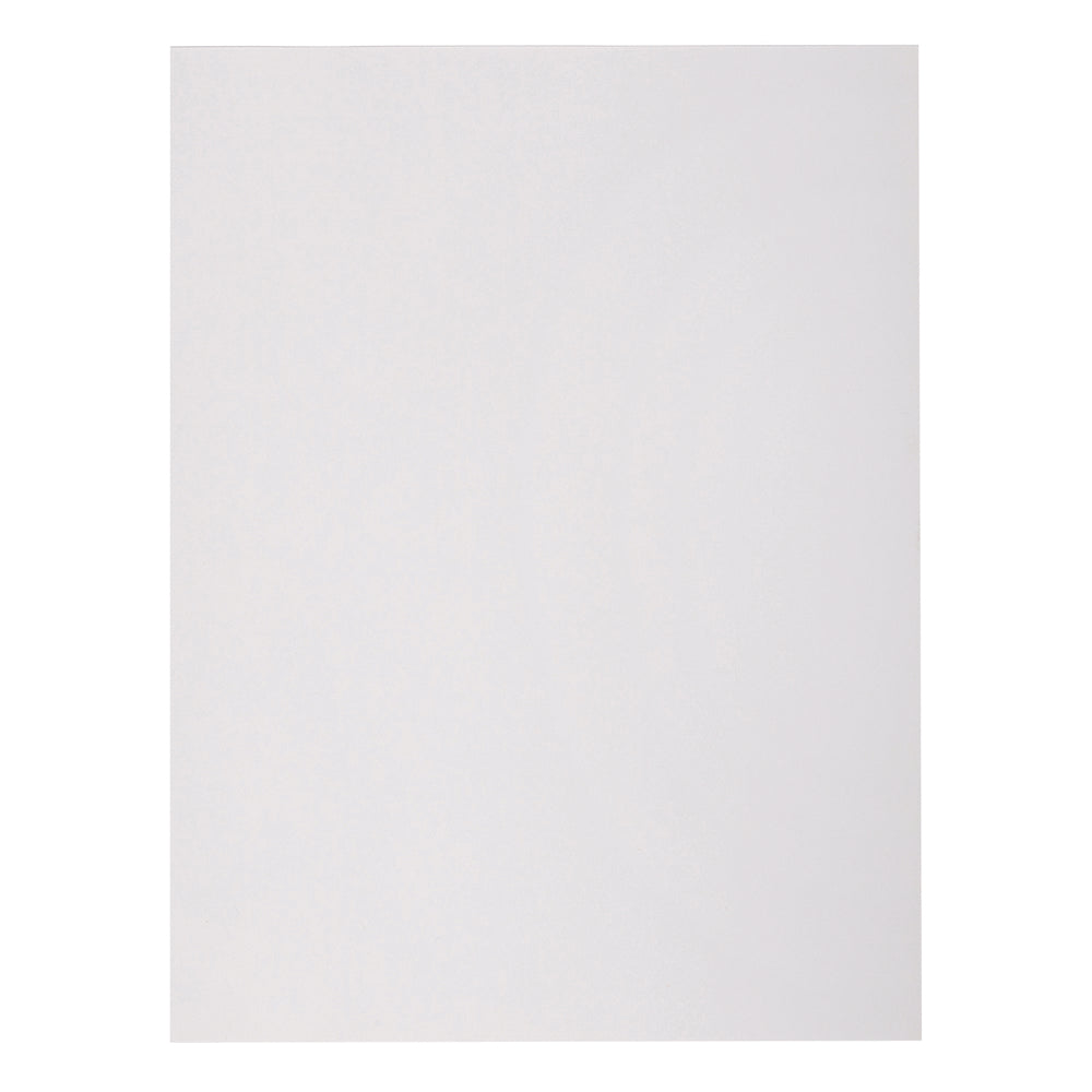 North American Paper Inc. Construction Paper - 18" x 24" - White - 48 Sheets