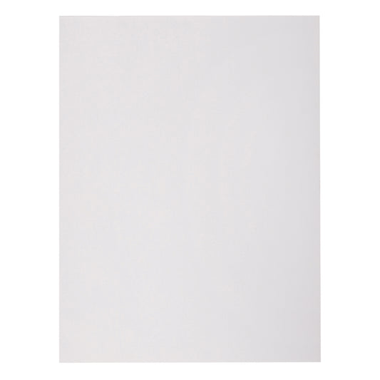 Papier de construction North American Paper Inc. – 45,7 x 61 cm – Blanc – 48 feuilles