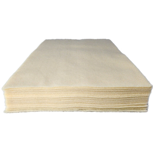 Multifeutre Craft Felt - 23cm x 30cm - Beige - 25 Pack