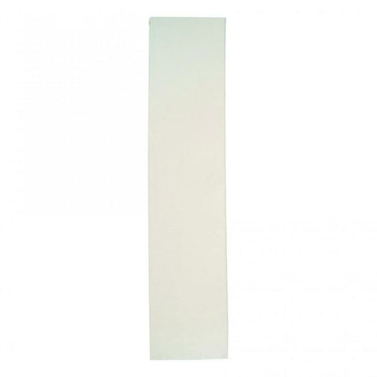 Dennecrepe Crepe Paper, 20"x7.5", White, 12 Folds/Pack