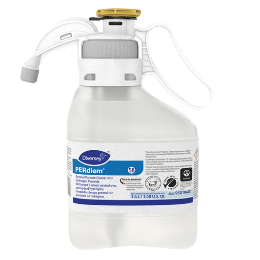 Diversey Smart Dose PERdiem General Purpose Cleaner with Hydrogen Peroxide - 1.4L