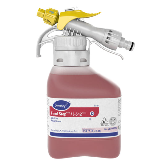 Désinfectant Diversey Final Step RTD - 1,5 L - Lot de 2