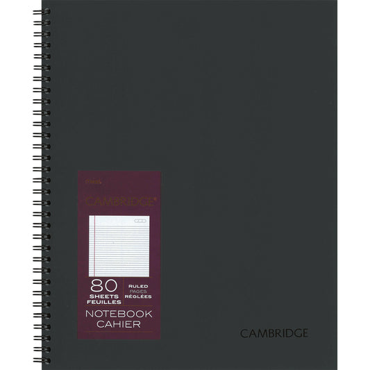 Carnet de notes Cambridge Limited Business, recharge, 9-1/2" x 6-5/8", 160 pages