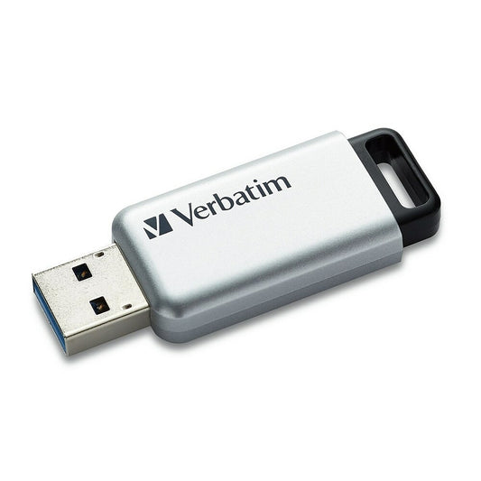 Clé USB 3.0 Verbatim Store 'n' Go Secure Pro 16 Go - Argent