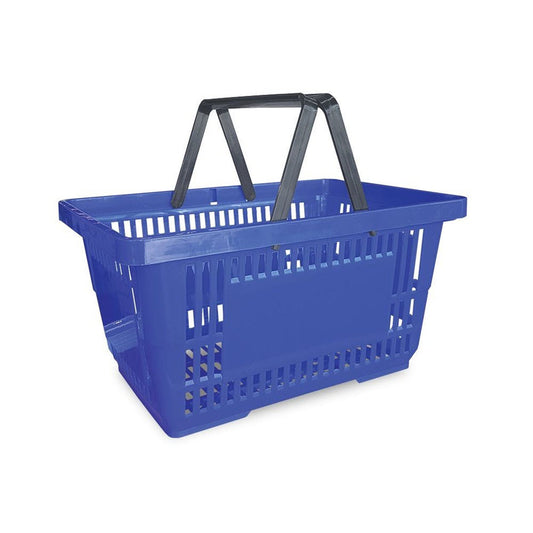 Eddie's Hang-Up Display Ltd. Large Retail Shopping Baskets - Blue