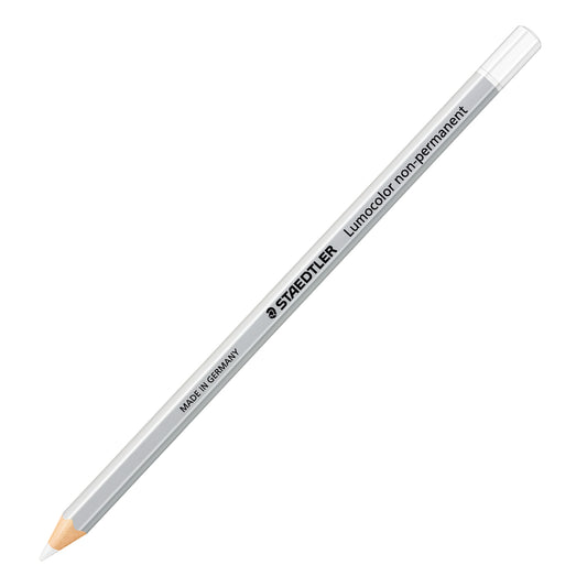 Crayon Staedtler Lumocolor Omnichrom non permanent toutes surfaces - Blanc