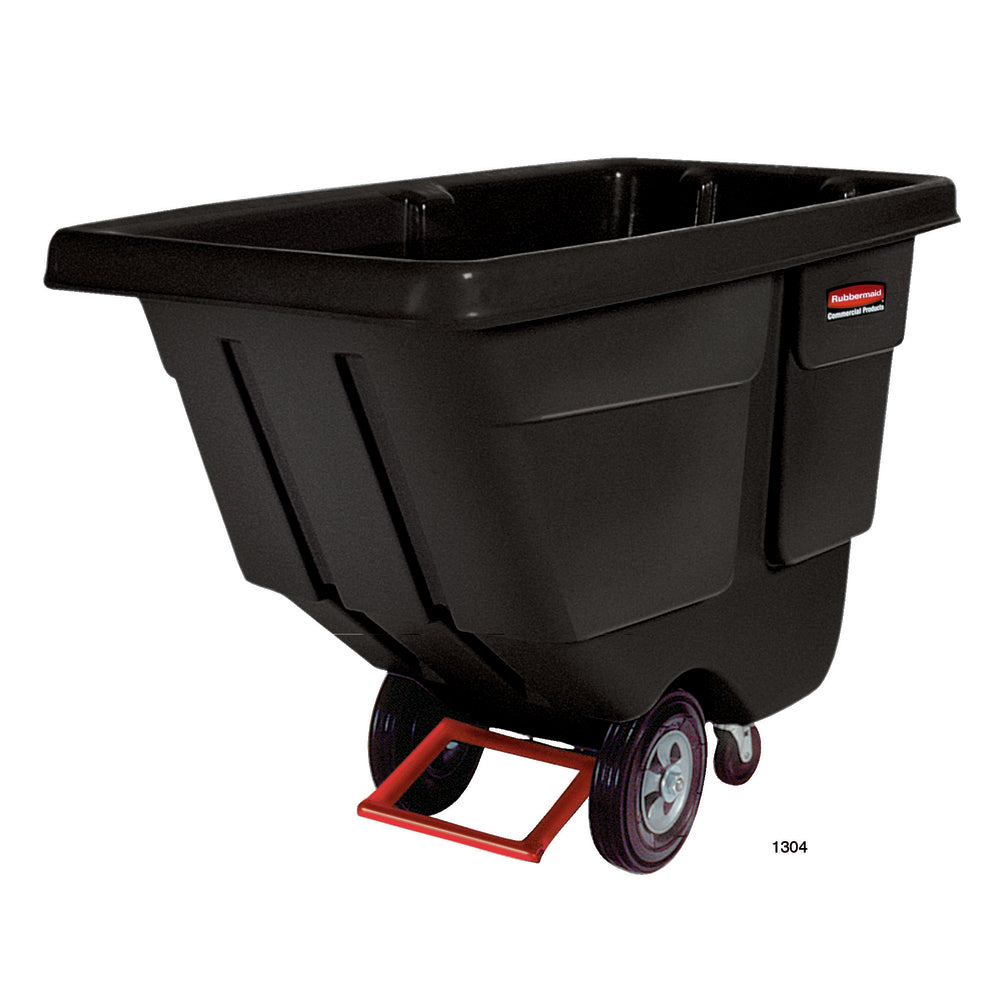 Chariot basculant commercial Rubbermaid - 1/2 verge cube