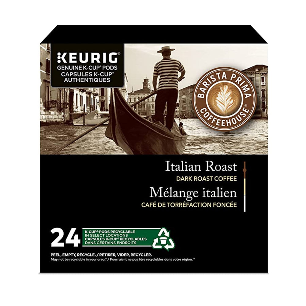 Capsules K-Cup Barista Prima, café italien foncé, paquet de 24