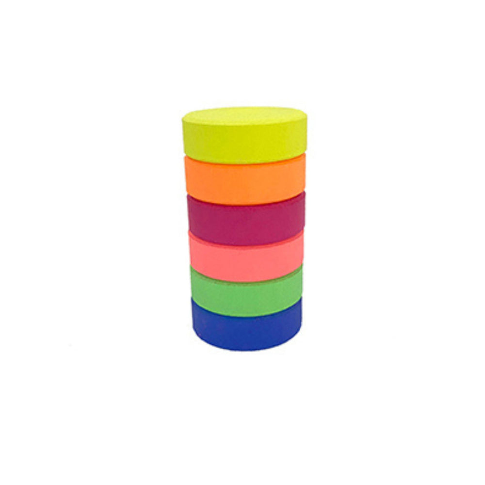 DBLG Imports Assortiment de blocs de tempera au néon