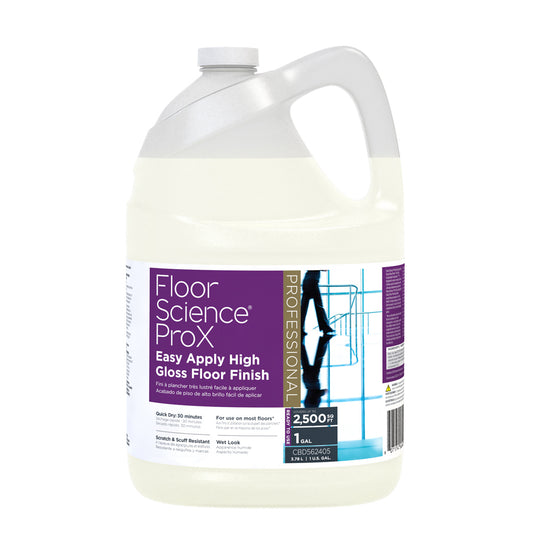 Diversey Floor Science ProX Easy Apply High Gloss Floor Finish - 3.78 L