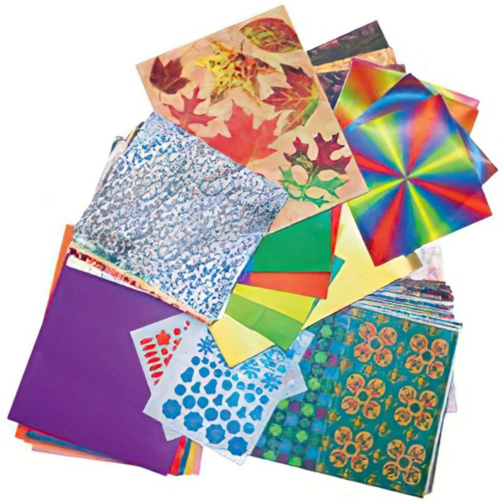 Roylco Paper Remnants Value Pack, Assorted Designs and Sizes, 3.63 kg.