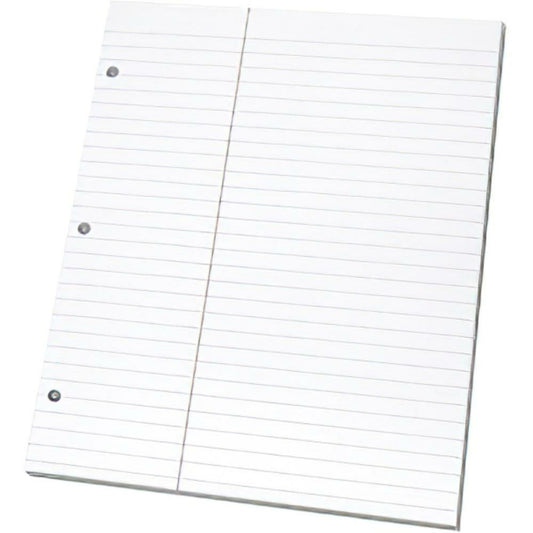 White Trial/Evidence Ruled Paper Pad 11"