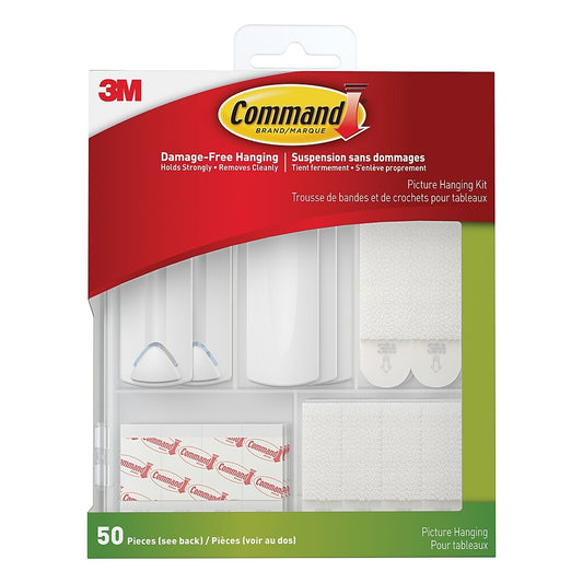 Command Picture Hanging Assortment (50 piece), 17213-EF